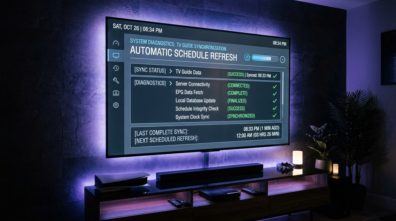 How to Fix IPTV EPG Not Working: The Complete Troubleshooting Guide (2026) | SofaIPTV How to Fix IPTV EPG Not Working: The Complete Troubleshooting Guide (2026) - SofaIPTV Guide